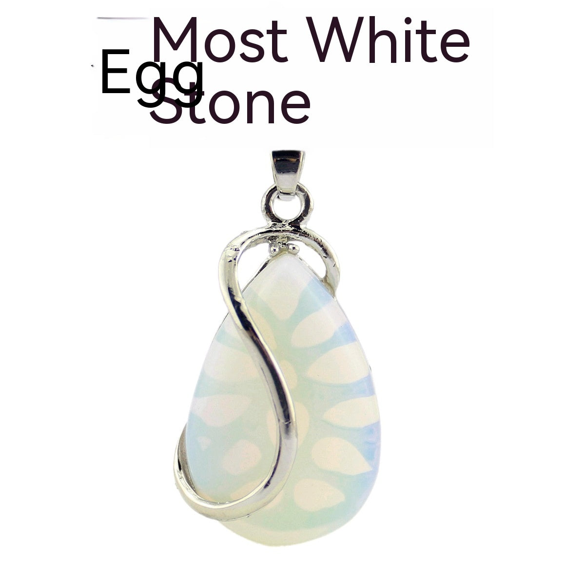 Natural Water Drop Crystal Shape Pendant