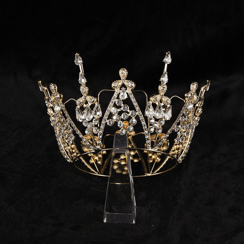 Alloy Electroplate Crowns Korean Style