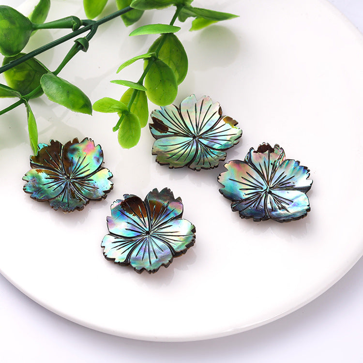 38mm Seashell Amorphous Flower DIY Jewelry Pendant