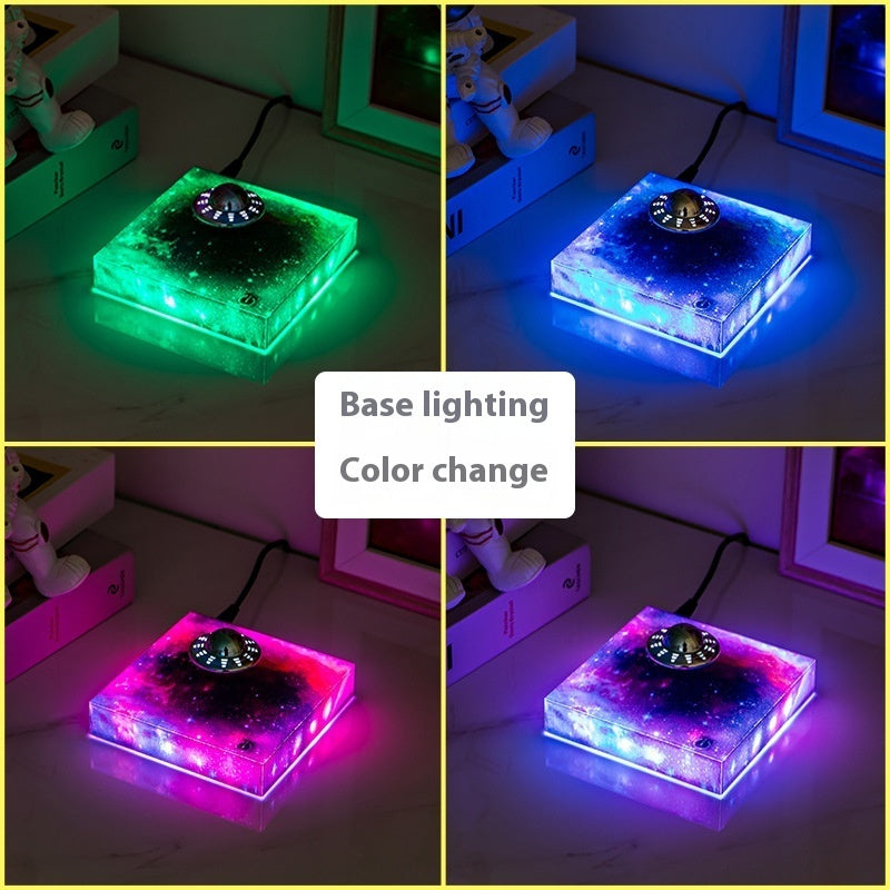 Levitating UFO Color Galaxy Lamp