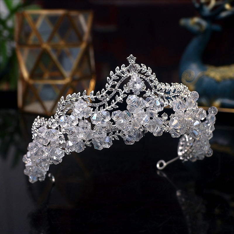 Bridal Crown Baroque Crystal High-end Luxury Headband