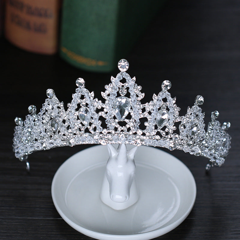 Crystal Alloy Crown Wedding Dress Accessories