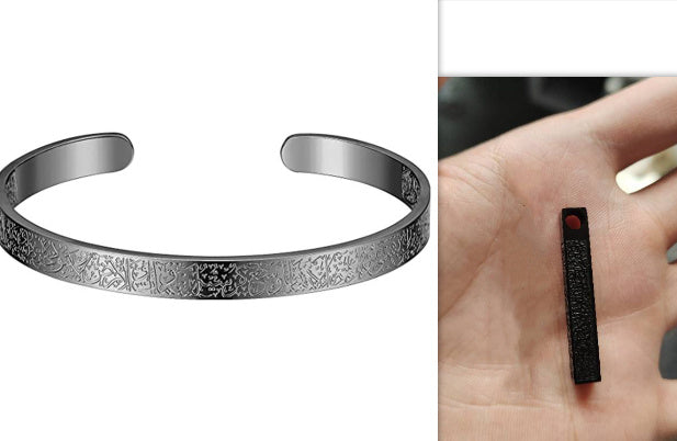 Stainless Steel Disc Necklace & Bracelet Set