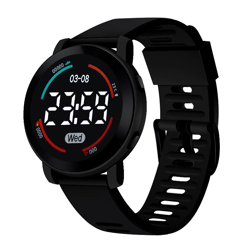 Simple Casual Exercise New M6 Waterproof Electronic Watch