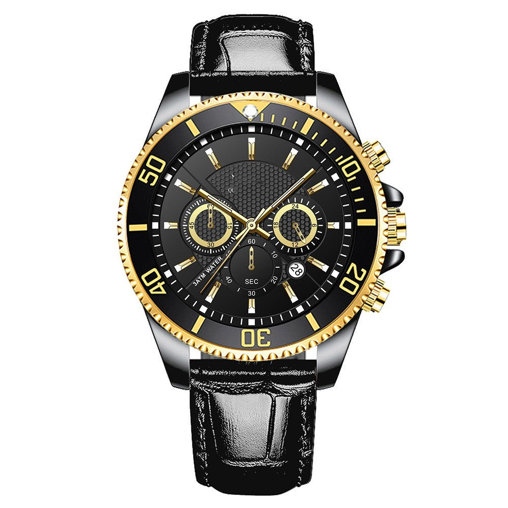 Waterproof Watch Men's Luminous Calendar