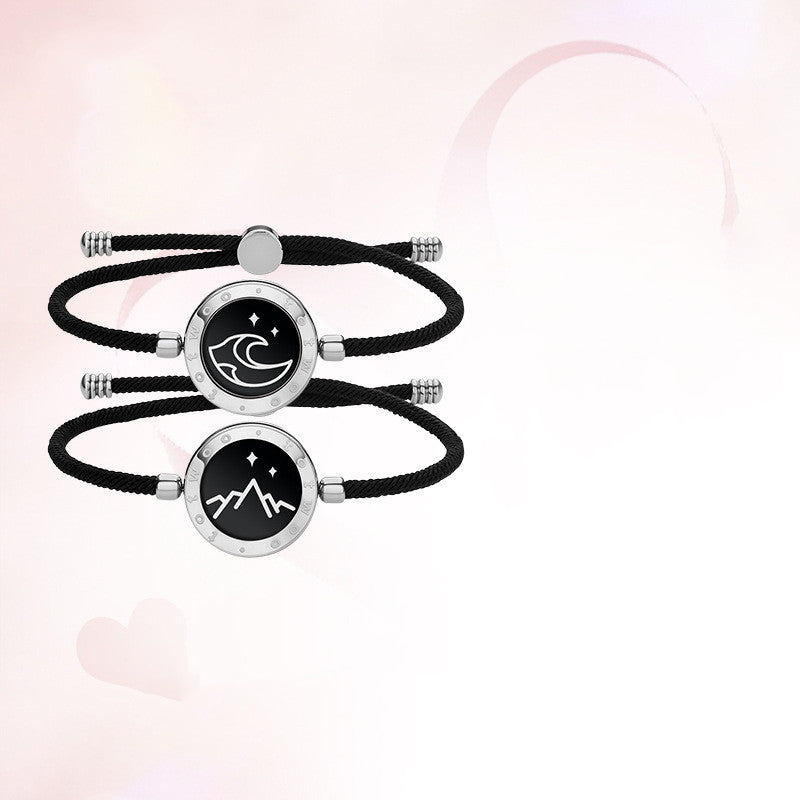 Smart Couple Bracelet Pair Induction