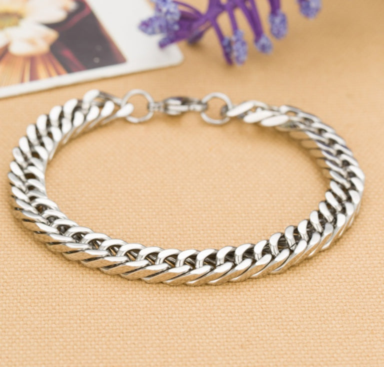 Titanium Steel Men's Bracelet