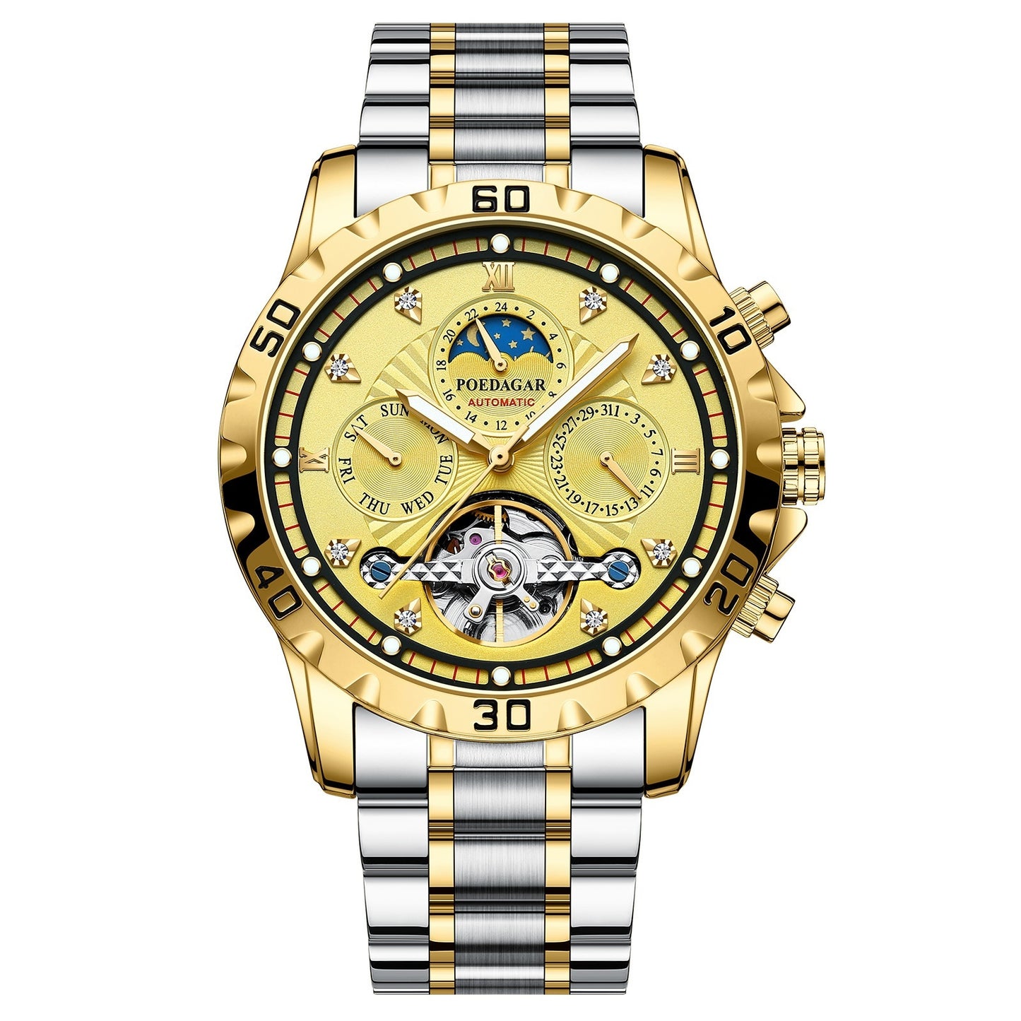 Men's Luxury Multifunctional Mechanical Watch