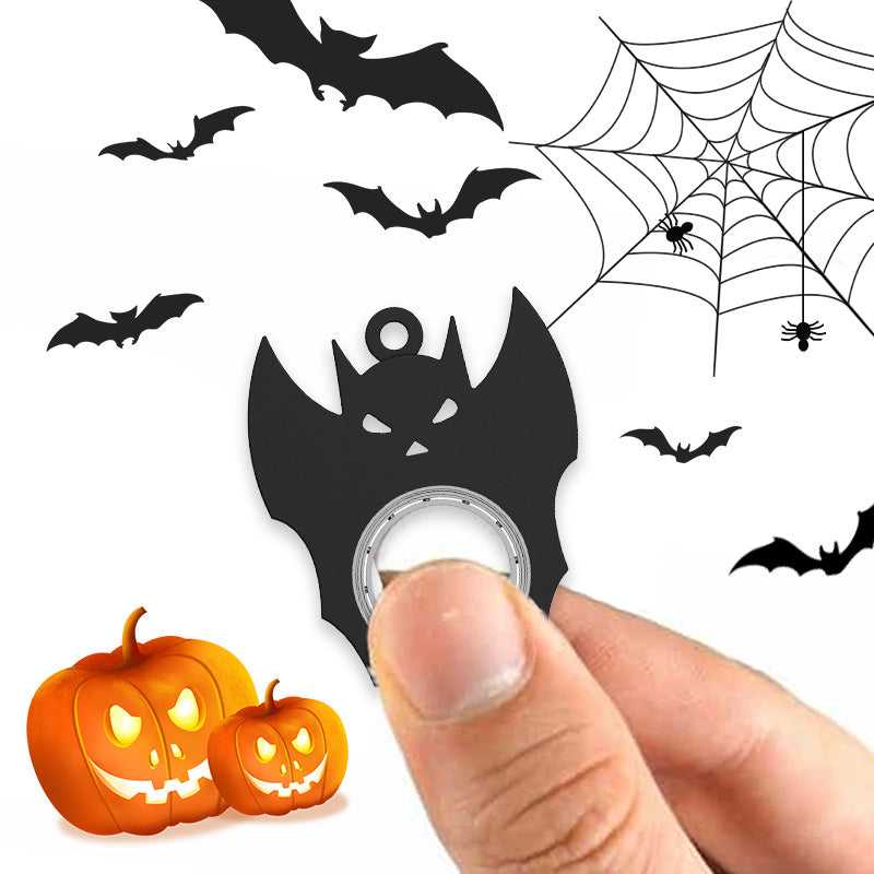Halloween Creative Fidget Spinner Keychain