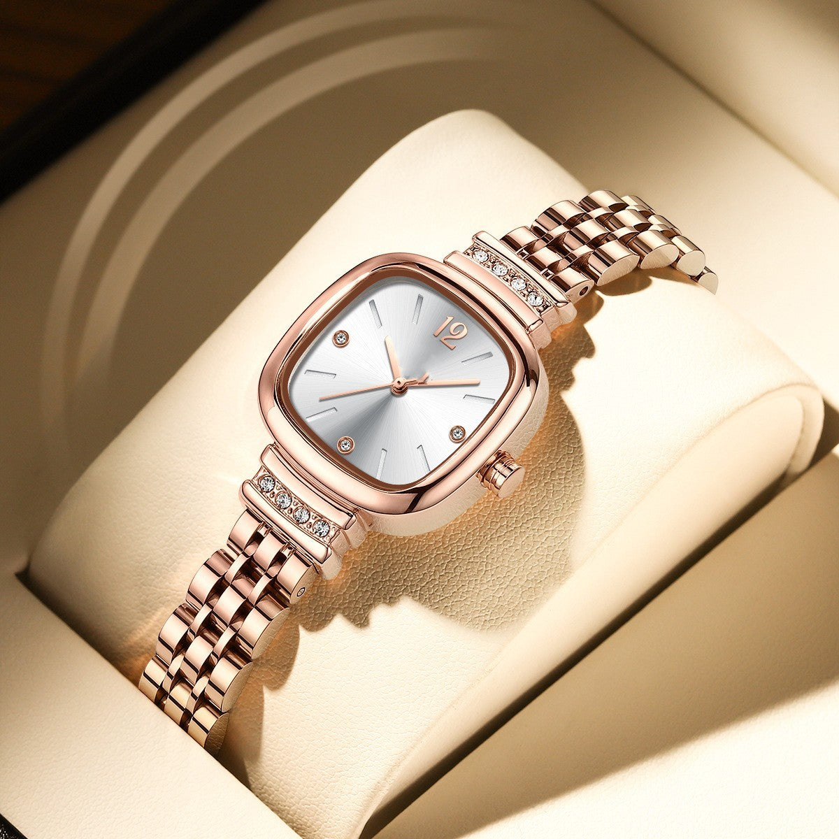 Women's Ultra-thin Square Fashionable Casual Quartz Watch