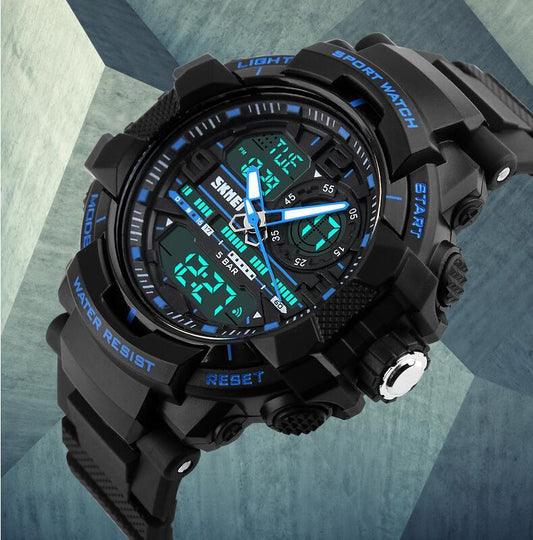 Multifunctional Outdoor Sports Waterproof Electronic Watch