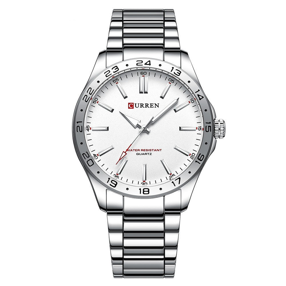 Men's Business Casual Steel Belt Quartz Watch