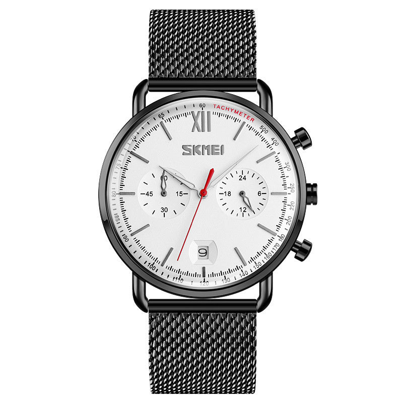 Luminous Multi-function Six-hand Chronograph Quartz Watch