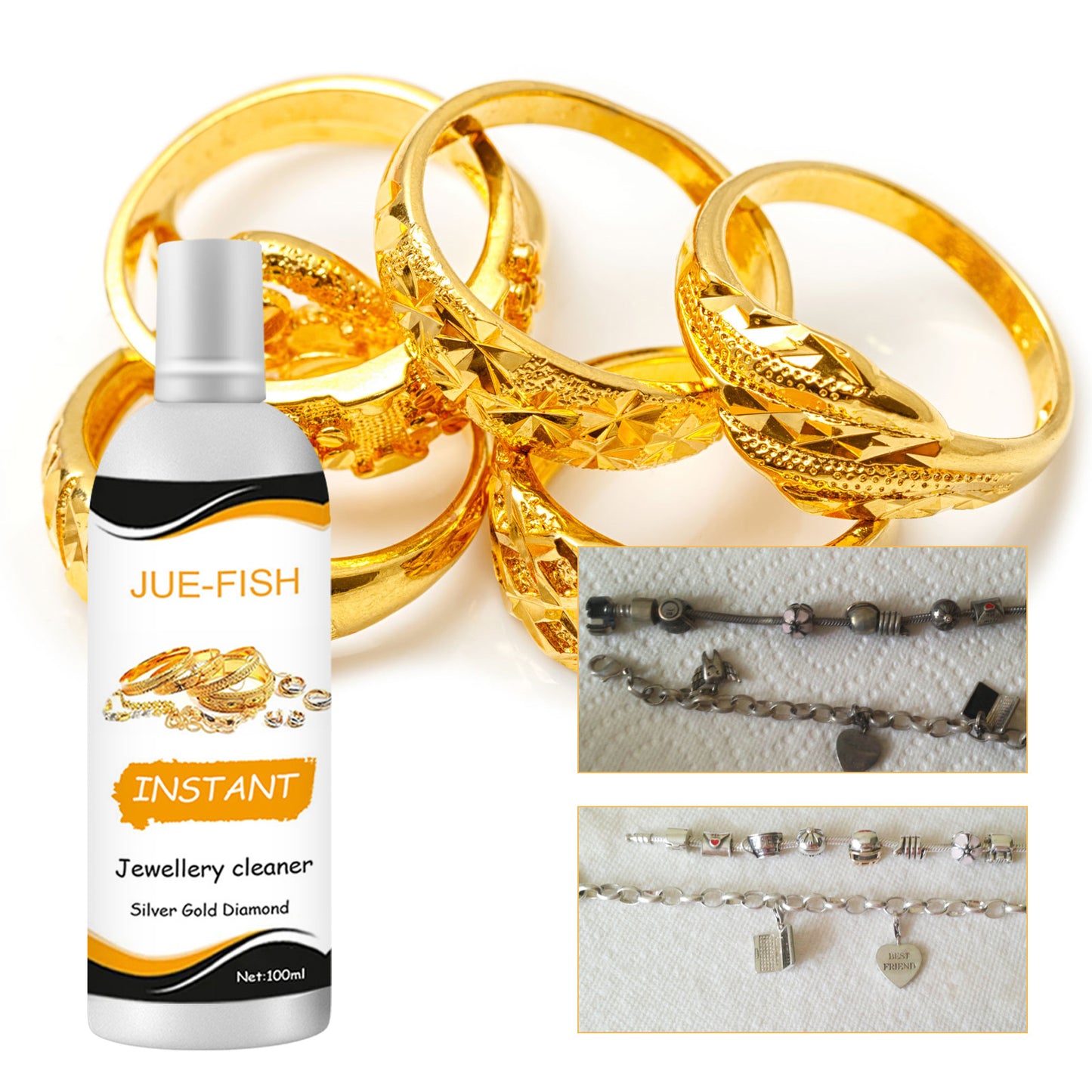 Jewelry Cleaning Solution Jewelry Maintenance Decontamination Cleaning