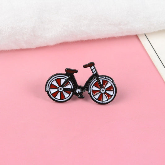 Cartoon Creative New Product Bicycle Brooch