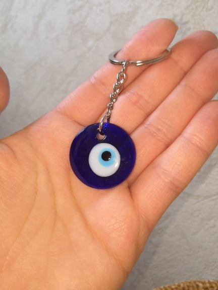 Retro Creative Turkish Glass Blue Eye Pendant