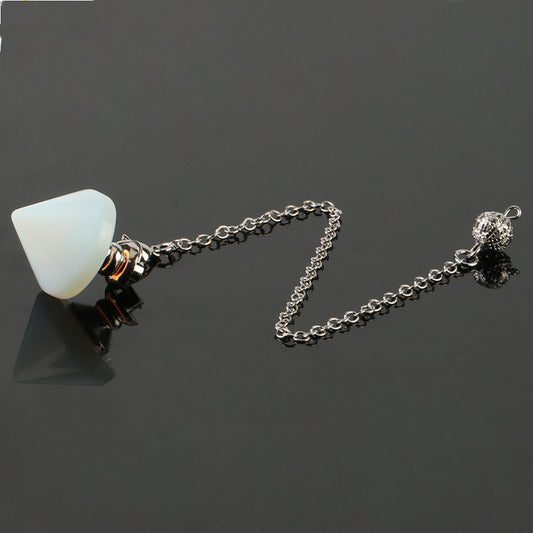 Obsidian Accessories Natural Crystal Pendulum