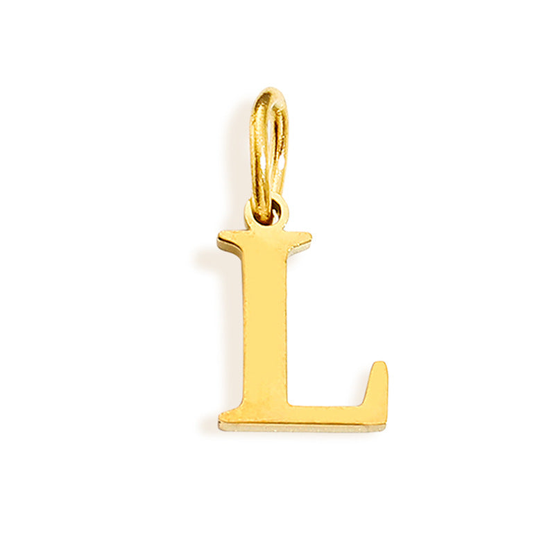 26 Letter Pendant Couple Bracelet Necklace English Pendant