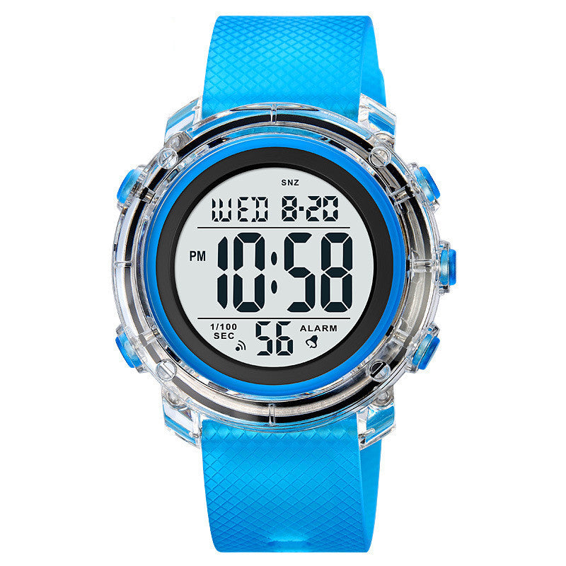 Men's And Women's Multifunctional Waterproof Sports Electronic Watch