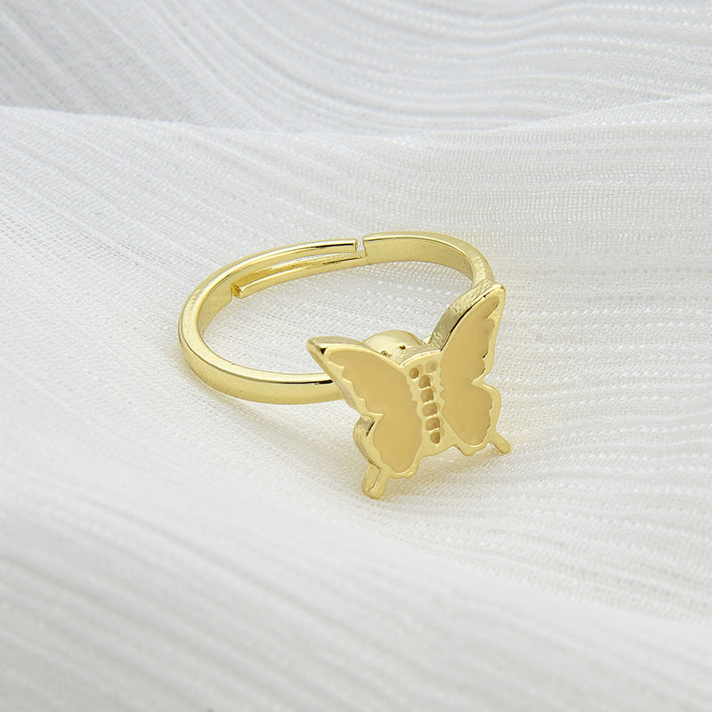 Fashion Sweet Little Daisy Ring Wild Flower Ring