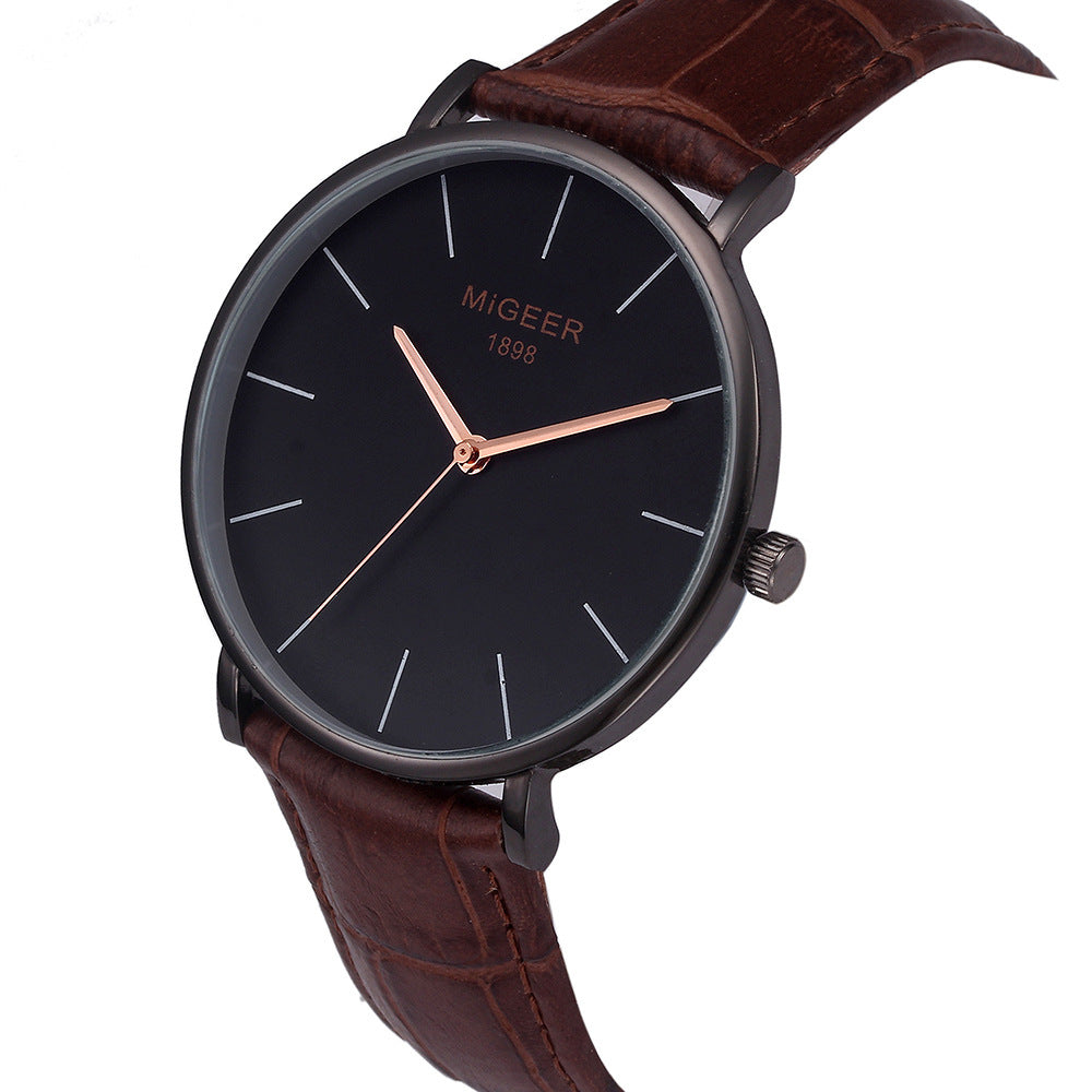 Quartz Watch Non-mechanical Ultra-thin Mesh Belt