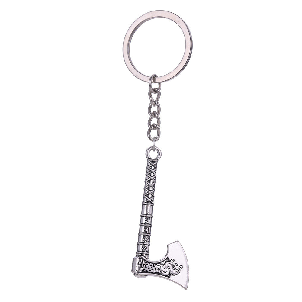 America Southeast Asia Car Keychain Odin Axe