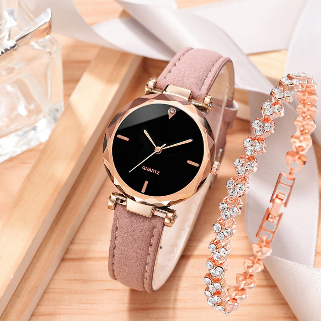 Minimalist Quartz Watch & Bracelet Duo