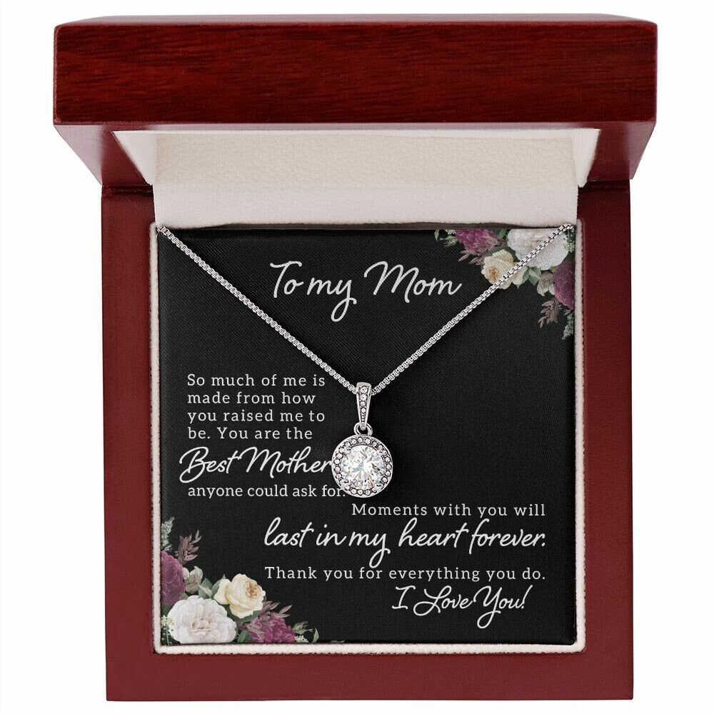 Eternal Hope Necklace With Message Card : Gifts For Mom - So Much Of Me - Gift For Mother's Day, Birthday