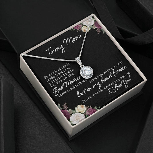 Eternal Hope Necklace With Message Card : Gifts For Mom - So Much Of Me - Gift For Mother's Day, Birthday