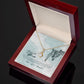 Alluring Beauty Necklace With Message Card : Gifts For Mom - You're The Most Beautiful - Gift For Mother's Day, Birthday