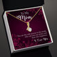 Alluring Beauty Necklace With Message Card : Gifts For Mom - You Are The Only Person - Gift For Mother's Day, Birthday